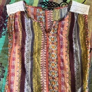 Prana light weight floral top